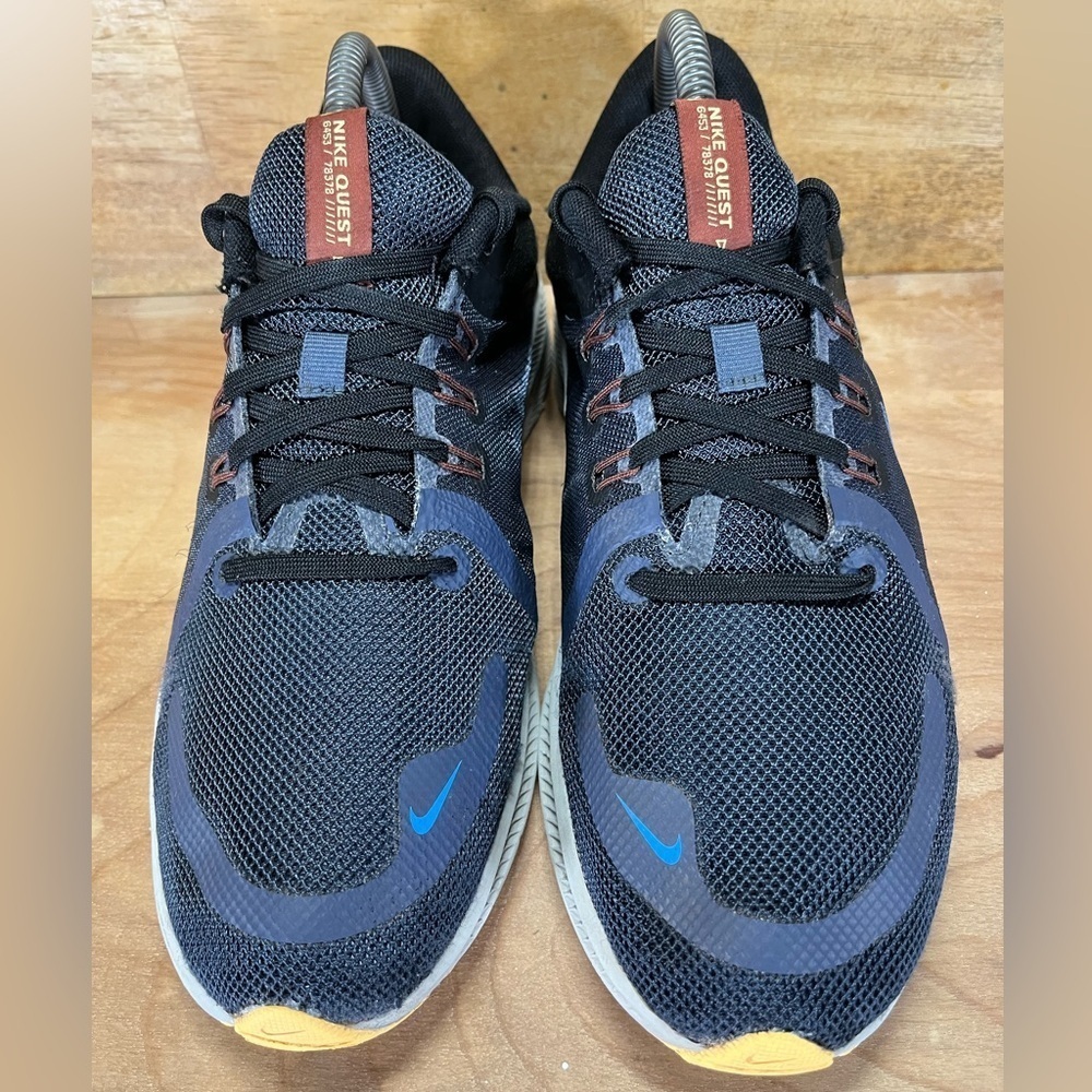 Nike Quest 4 Womens Size 9 (Mens 7.5) Running Shoes Sneakers Thunder Blue - Picture 3 of 12